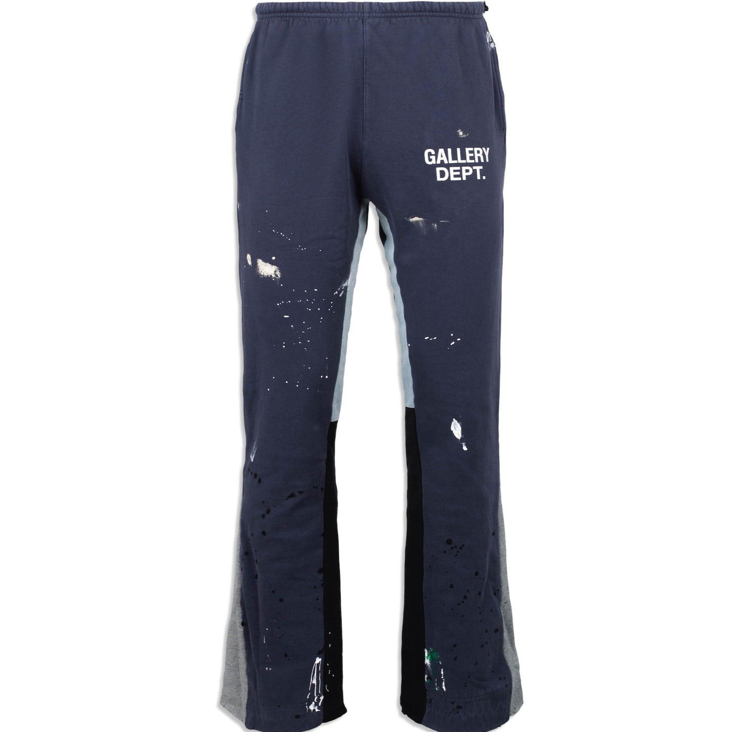 Gallery Dept. Logo Flare Sweatpants 'Washed Black'