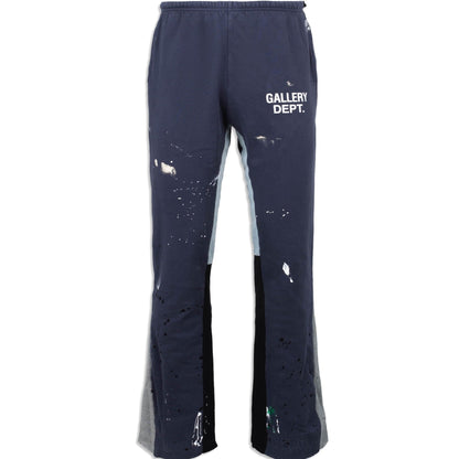 Gallery Dept. Logo Flare Sweatpants 'Washed Black'