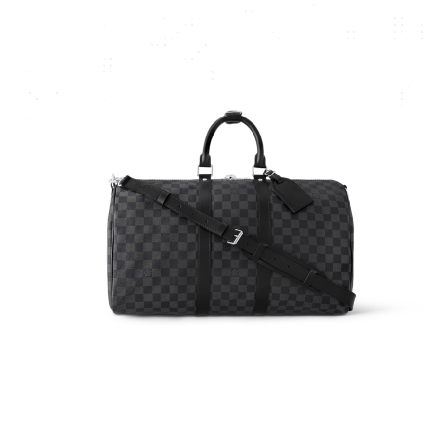 Louis Vuitton 'Black-Checkerd' Bag