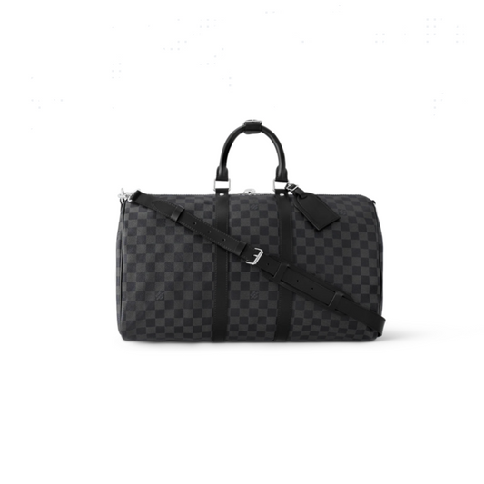 Louis Vuitton 'Black-Checkerd' Bag