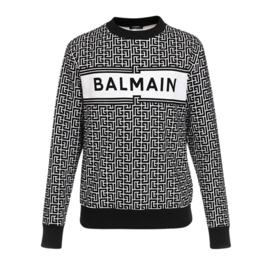 Balmain mini monogram jumper