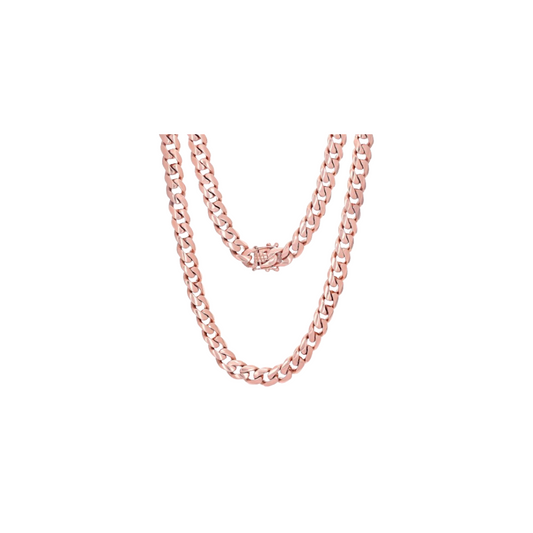 GRA 'Rose Gold' Cuban Chains