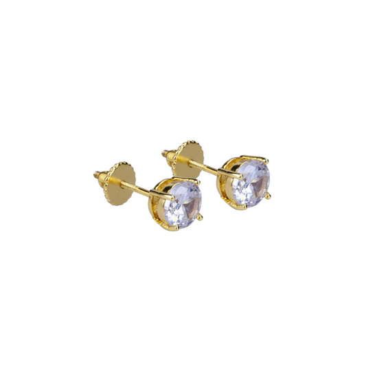 Cubic Zirconia Stud Earrings