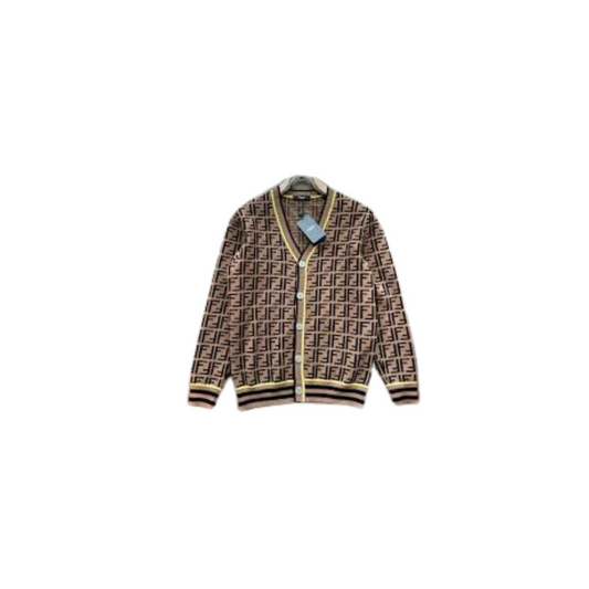 Fendi Womens Long Sleeves Cardigan