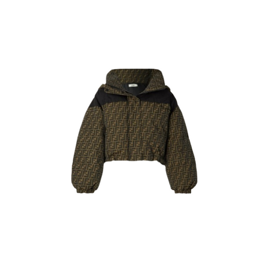 Fendi 'Cropped Ski' Womens Hoodie