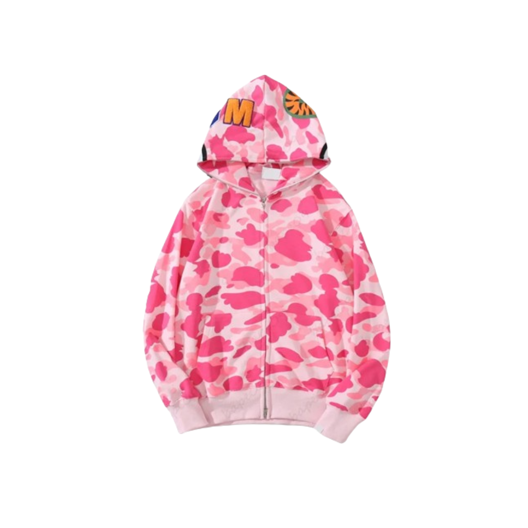 Bape 'Shark Collection' Women Hoodie