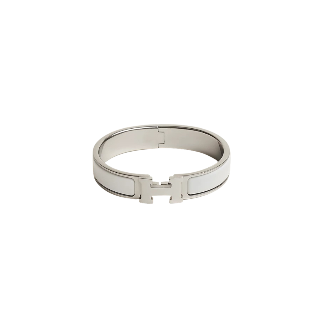 Hermes 'Silver Collection' Clic Bangle