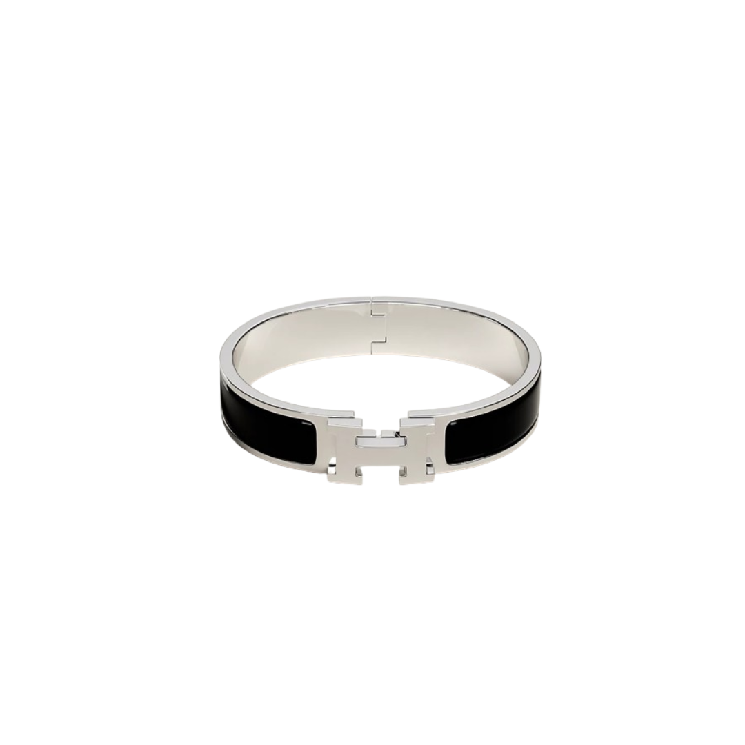 Hermes 'Silver Collection' Clic Bangle