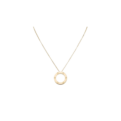 Cartier 'Simple Round' Necklace