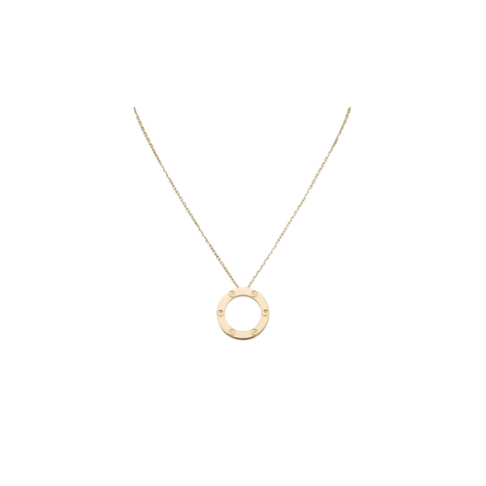 Cartier 'Simple Round' Necklace