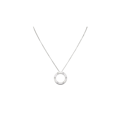 Cartier 'Simple Round' Necklace