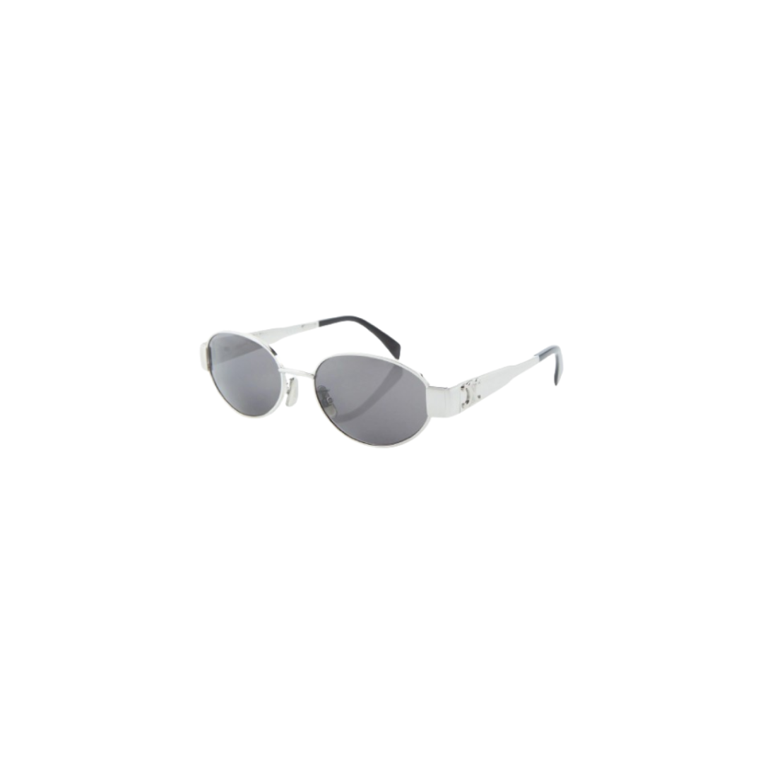 Celine 'Triomphe' Oval Sunglasses