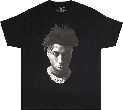 Vlone x NBA YoungBoy Reaper T-Shirt 'Black'