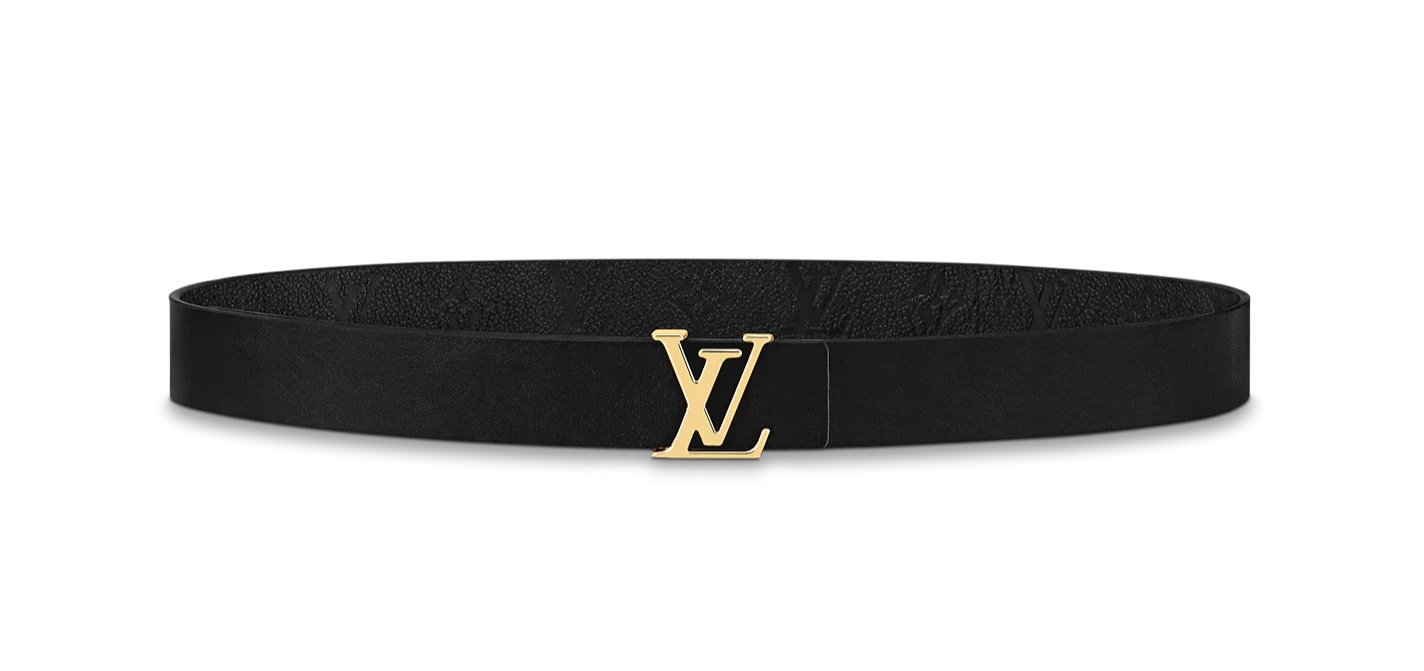 Louis Vuitton 'Black-Gold' Belt