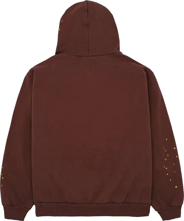 Sp5der Web Hoodie Brown