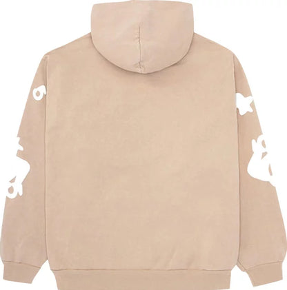 Sp5der Beluga Hoodie Sand