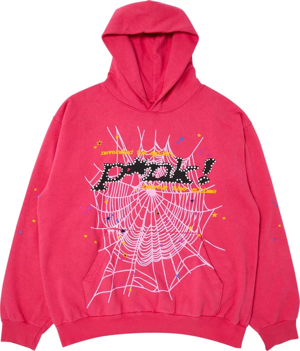 Sp5der P*NK Hoodie