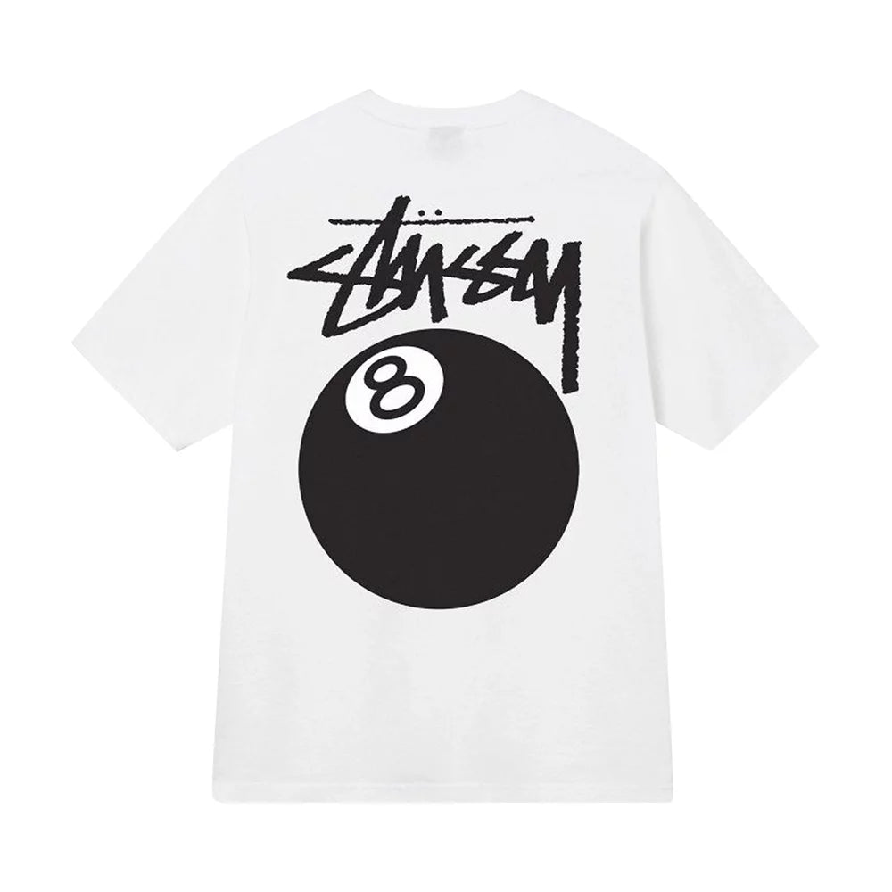 Stussy 8 Ball Tee 'White'