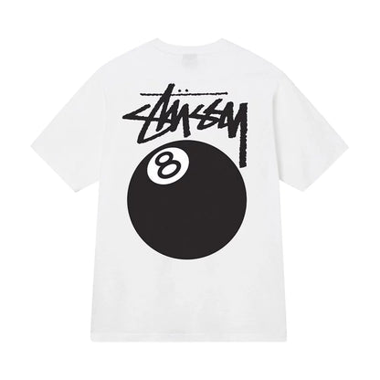 Stussy 8 Ball Tee 'White'